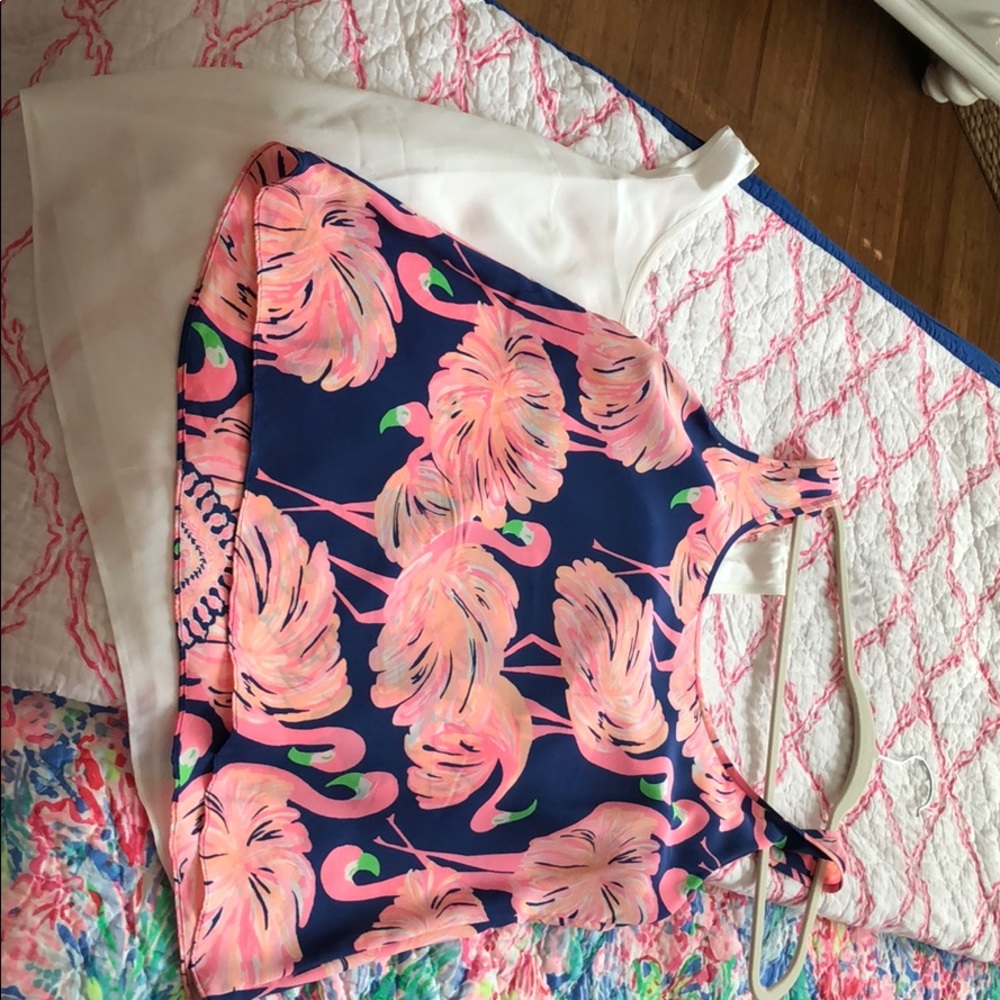 Set of silk tanks